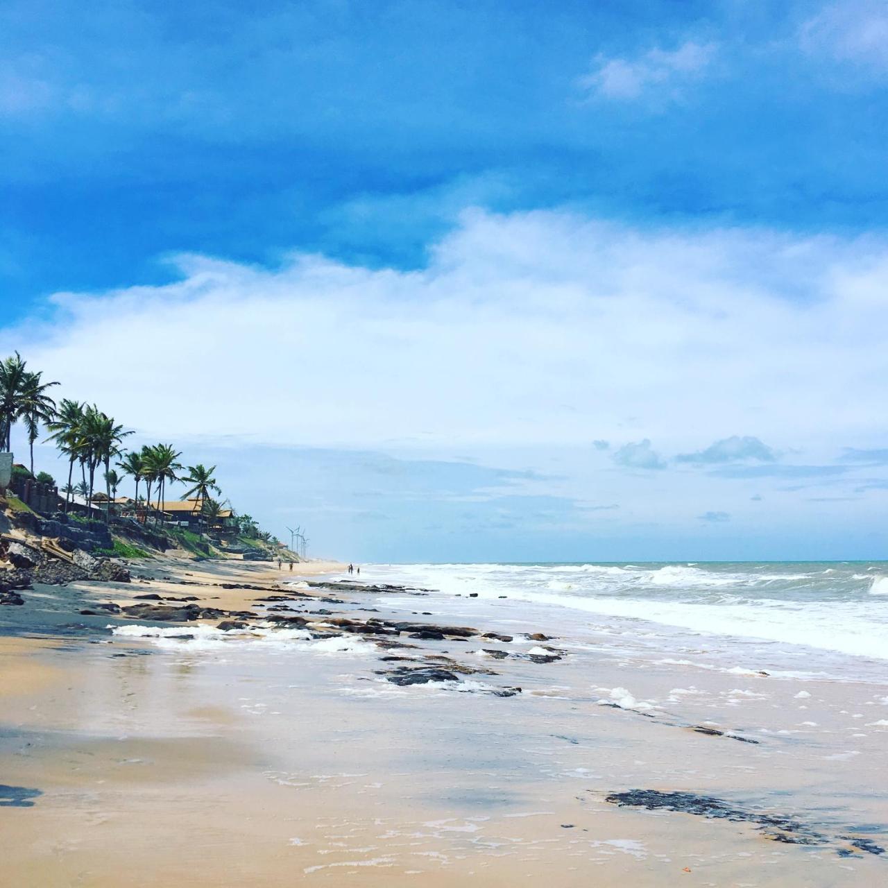 Pousada Manga Azul Barra de Camaratuba Esterno foto